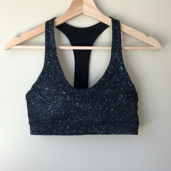 Lululemon black racerback sports bra - Picture 1 of 5